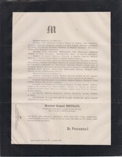 1888 faire part d'occasion  Toulouse-