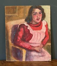 Huile panneau jeune d'occasion  Nantes-