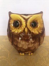 Ceramic owl planter for sale  Chehalis