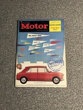 Motor magazine 1962 for sale  GRIMSBY
