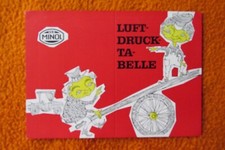 Veb minol luftdrucktabelle gebraucht kaufen  Sittensen