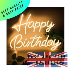Happy birthday neon for sale  POOLE
