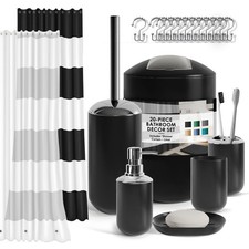 Bathroom set black for sale  Brentwood