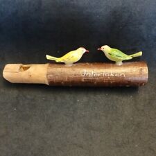 Wooden whistle two for sale  CHESTER