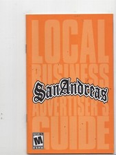 GTA San Andreas PS2 SOMENTE MANUAL Autêntico SEM RASTREAMENTO comprar usado  Enviando para Brazil
