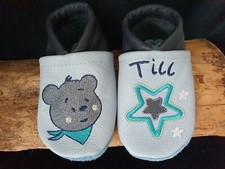 Krabbelschuhe lederpuschen bä gebraucht kaufen Krabbelschuhe lederpuschen bä gebraucht kaufen  Hermaringen