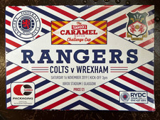 Rangers colts wrexham for sale  ABERDEEN