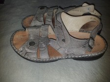 Damenledersandalen beige . gebraucht kaufen  Veitshöchheim