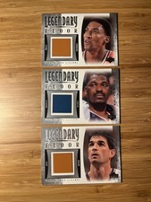 Pippen/Stockton/Hakeem 2001 Upper Deck Legends Legendary Floor Lote de 3 comprar usado  Enviando para Brazil