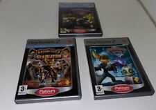 LOTE RATCHET AND CLANK - PS2 - Ratchet and Clank 2, 3, Gladiator - PAL, usado comprar usado  Enviando para Brazil