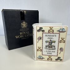 Royal worcester days for sale  RHYL