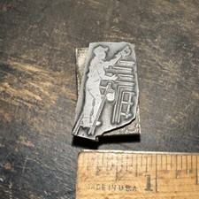Print block man for sale  Fitzwilliam