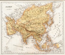 Asien riginal stahlstich gebraucht kaufen  Potsdam