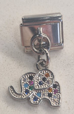 Elephant italian charm for sale  LIVERPOOL