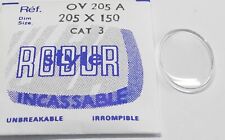 Relógio de vidro oval 20,5 X 15 mm CAT.3-A - base plana comprar usado  Enviando para Brazil