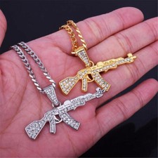 Collana kalashnikov arma usato  Italia