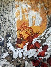 Autum forest hand for sale  Mount Gilead