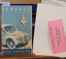 Renault entretien 4cv d'occasion  Saint-Didier-sur-Chalaronne