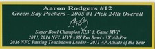 Aaron rodgers autograph for sale  Rochester