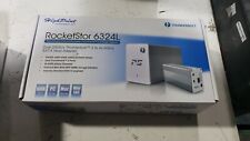 Adaptador SATA HighPoint RocketStor 6324L Mini-SAS 6GBs para Thunderbolt 2 20Gb com PS comprar usado  Enviando para Brazil