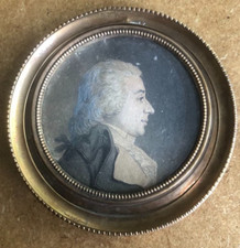 Portrait miniature physionotra d'occasion  Mont-Saint-Aignan