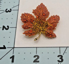 Leaf brooch pin for sale  Sulphur Springs