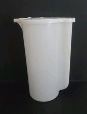 Jarro branco vintage Tupperware tampa flip top 2 litros década de 1970. comprar usado  Enviando para Brazil