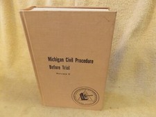 Michigan civil procedure for sale  Grand Junction