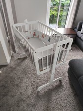Schauckel babybett weiß gebraucht kaufen  München