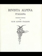 Rivista italiana alpina usato  Italia