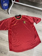 Camiseta Nike Bélgica 2000-02 Home Football Soccer masculina tamanho G grande comprar usado  Enviando para Brazil