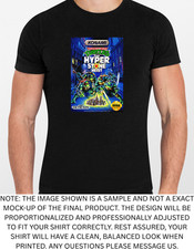 Camiseta masculina gráfica Teenage Mutant Ninja Turtles Hyperstone Heist Genesis NOVA comprar usado  Enviando para Brazil