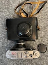 Lente de câmera Zorki 4 rara "50 ANOS SOVIÉTICO" filme telêmetro Industar-26m+tampa comprar usado  Enviando para Brazil