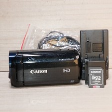 Filmadora Canon HF R600 HD 32X zoom 1080P preta *BOM/TESTADO* W 16GB SD comprar usado  Enviando para Brazil