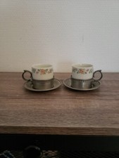 Paire tasse café d'occasion  Abbeville