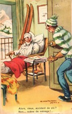 Illustrateur chaperon ski d'occasion  Pontailler-sur-Saône