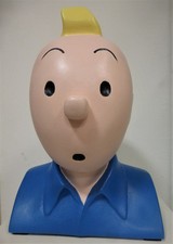 Grand buste tintin d'occasion  L'Isle-en-Dodon
