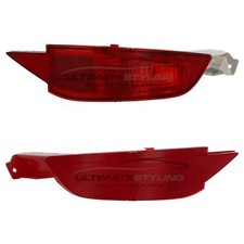 Farol de neblina traseiro e refletor Ford Fiesta Mk7 B299 2008-2018 par de lâmpadas traseiras parachoque comprar usado  Enviando para Brazil