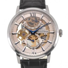 ORIENT STAR esqueleto clássico WZ0041DX reserva de energia corda manual masculino M#140677 comprar usado  Enviando para Brazil