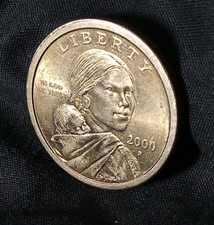 Dollaro sacagawea 2000 usato  Spedire a Italy