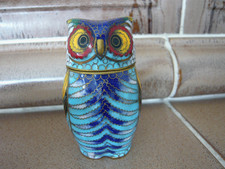 Seltene cloisonne eule gebraucht kaufen  Mahlow