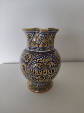 Brocca ceramica maiolica usato  Deruta