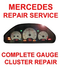 Mercedes W202 C230 C280 C43 painel de instrumentos tela LCD reparo de pixels comprar usado  Enviando para Brazil