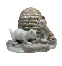 Vintage porcelain kittens for sale  BURNLEY