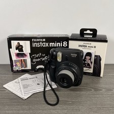 Câmera Instantânea Fujifilm Instax Mini 8 | Preta Carbono | Na Caixa | Testada comprar usado  Enviando para Brazil