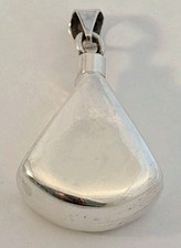 Frasco de perfume vintage prata esterlina perfume 2" pingente TAXCO TF-70 México 14,7g comprar usado  Enviando para Brazil