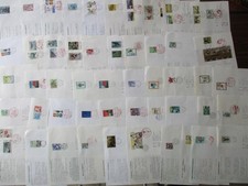 50 Sello Comentario y primer día Sello en la portada del primer día Parte 2 segunda mano  Embacar hacia Mexico