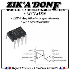 Mc1458n amplificateur opérati d'occasion  Iwuy