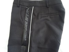 Pantalon smoking noir d'occasion  Marseille XIV