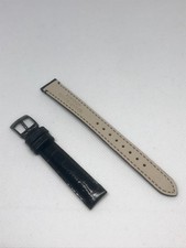 Pulseira de relógio de couro autêntica Armani Exchange AR9031 (preta) 14 mm - A20 comprar usado  Enviando para Brazil